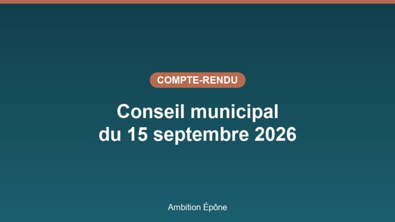 Illustration : conseil municipal