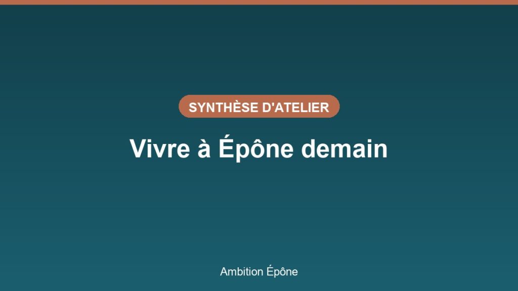 Illustration : synthèse atelier